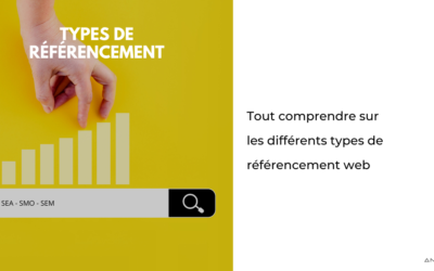 Les types de référencement web expliqués