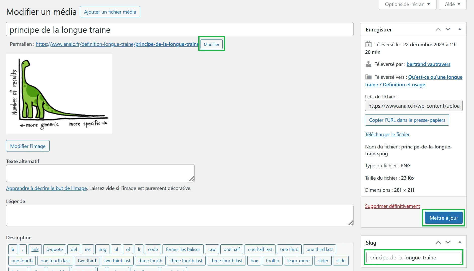 modifier-slug-media-sous-wordpress modifier le slug d'une image wordpress